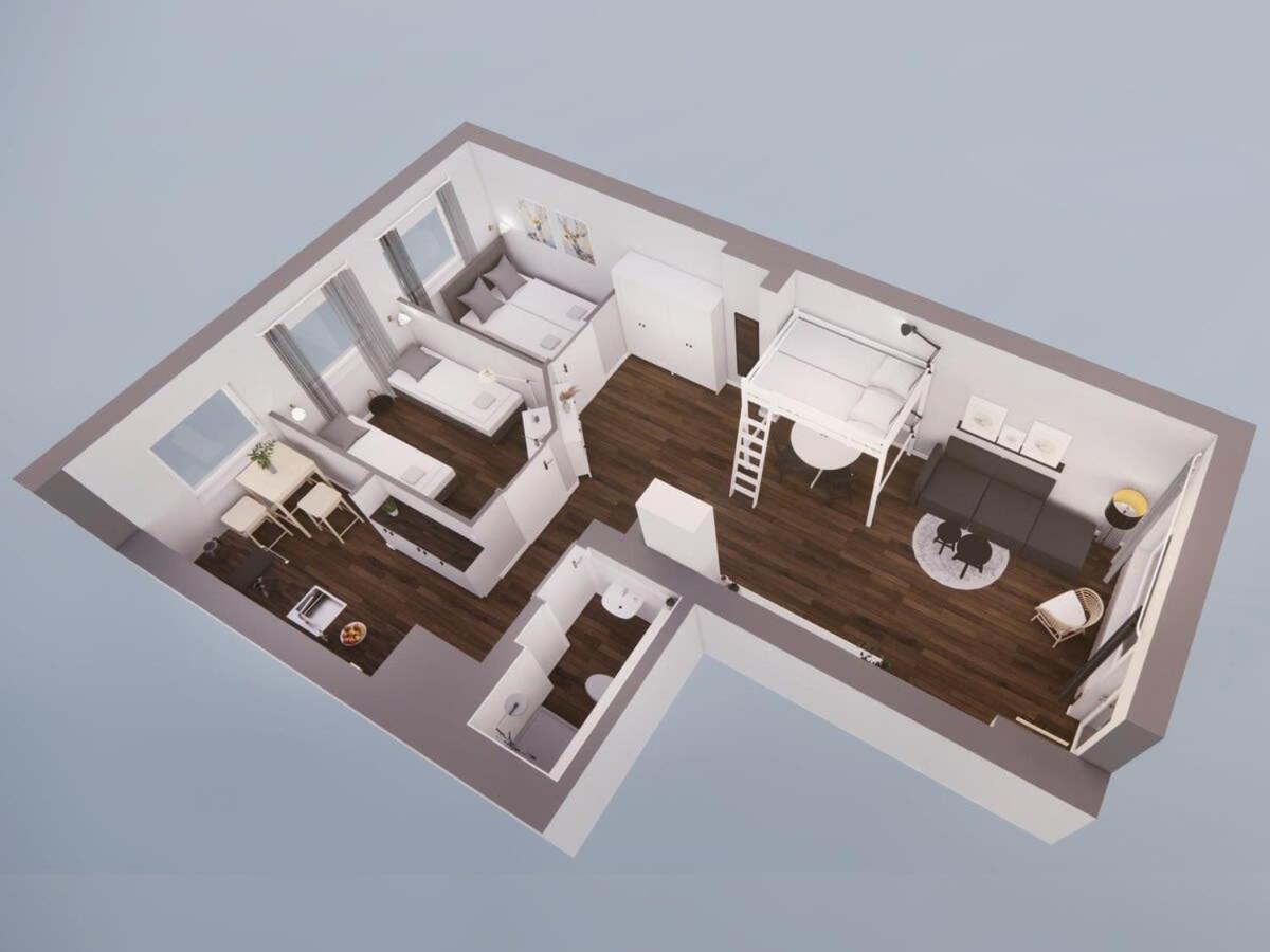 Shabby Chic Apartment In Ideal Location Хамбург Екстериор снимка